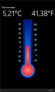 Thermometer. Скриншот 1