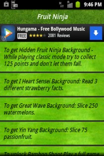Game Cheats & Hints 1.1. Скриншот 3