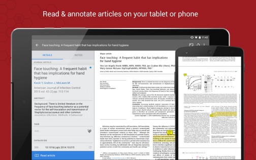 Mendeley 1.20.5. Скриншот 2