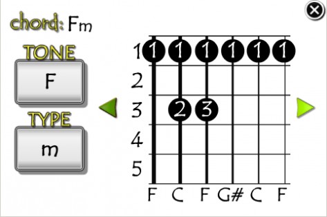 Guitar Chords 1.3.1. Скриншот 5
