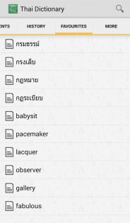 Collins Thai Dictionary 11.3. Скриншот 6