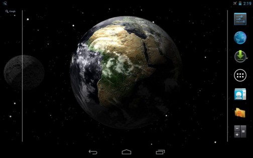 Земля – живые обои 4.1.1. Скриншот 1