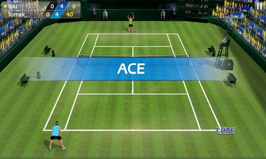 Tennis 3D 1.8.6. Скриншот 2