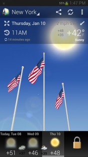 3D Weather 2.3.0. Скриншот 1