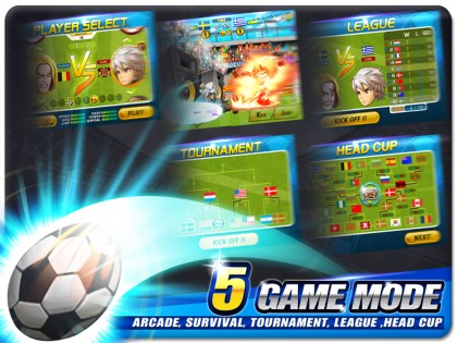 Head Soccer 6.20. Скриншот 9