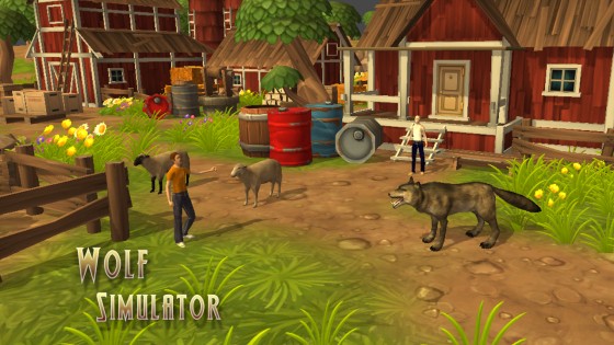 Wolf Simulator 1.1. Скриншот 1