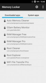 Memory Locker 3.2.3. Скриншот 1