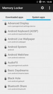 Memory Locker 3.2.3. Скриншот 2