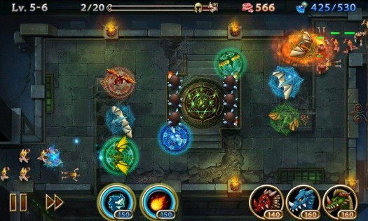 Lair Defense: Dungeon 1.2.7. Скриншот 1