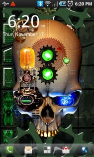 Steampunk Skull Free 1.0.3. Скриншот 3