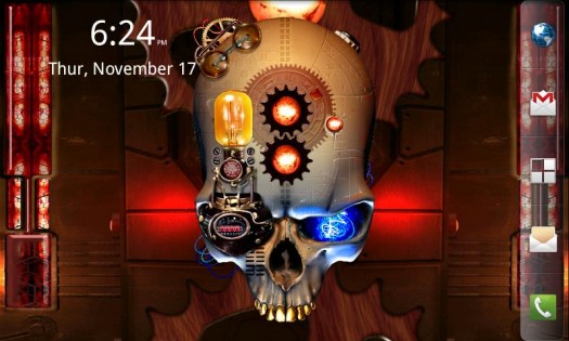 Steampunk Skull Free 1.0.3. Скриншот 8