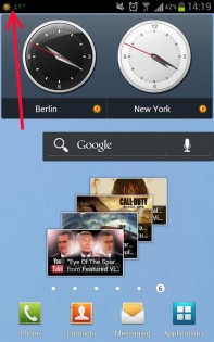 Weather As Notification Icons FREE 2.0.1. Скриншот 1