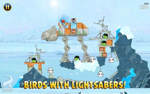 Angry Birds Star Wars 1.5.13. Скриншот 2