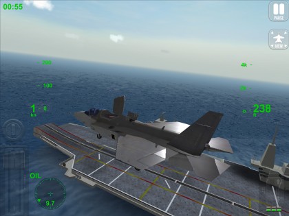 F18 Carrier Landing Lite 7.5.8. Скриншот 2