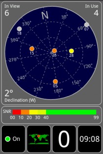 GPS Test 1.6.5. Скриншот 2