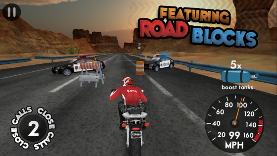 Highway Rider 2.2.2. Скриншот 3