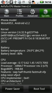 AnTuTu CPU Master 2.5.3. Скриншот 3