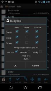 Root Browser 4.1.0. Скриншот 5