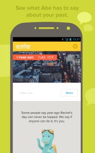 Timehop – делитесь воспоминаниями 4.18.0. Скриншот 3