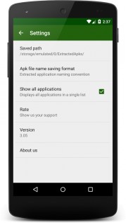 Apk Extractor 4.2.12. Скриншот 3