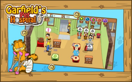 Garfield Pet Hospital 1.2. Скриншот 2