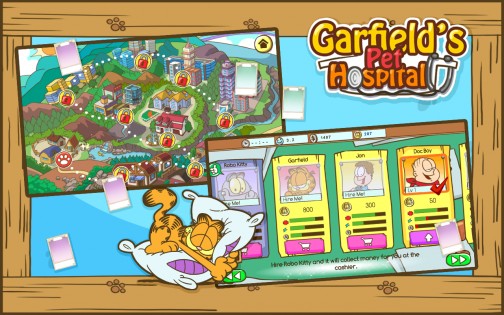 Garfield Pet Hospital 1.2. Скриншот 9