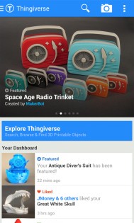 Thingiverse 1.5.6. Скриншот 1