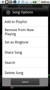 bTunes Music Player 1.5.1.a. Скриншот 6