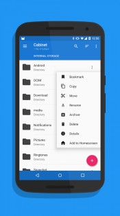 Cabinet File Manager 1.9.8.1. Скриншот 6
