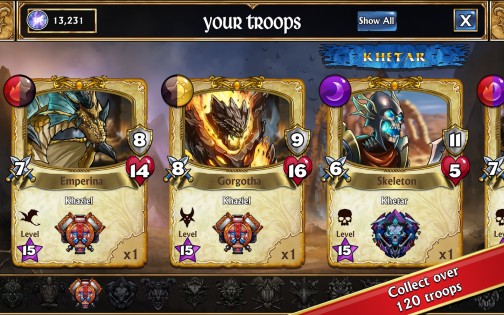 Gems of War 8.0.0. Скриншот 10