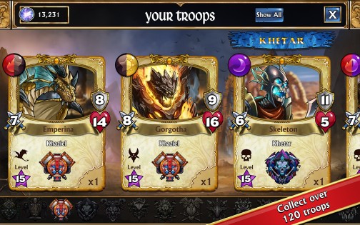 Gems of War 8.0.0. Скриншот 7