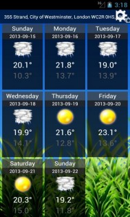14 days Weather & Flip Clock 2.10.1. Скриншот 5