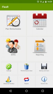 FlexR – график смен 7.18.13. Скриншот 1