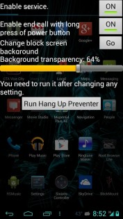 Hang Up Preventer 2.2.1. Скриншот 3