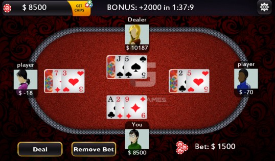 Simple Poker 1.5.1. Скриншот 3