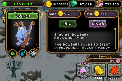 My Singing Monsters 4.8.0. Скриншот 5