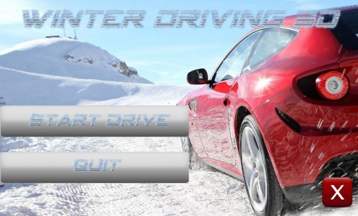 Winter Driving 3D 1.1. Скриншот 1