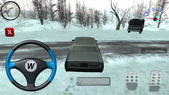 Winter Driving 3D 1.1. Скриншот 13