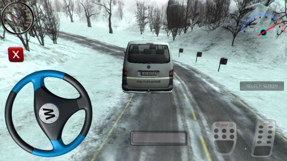 Winter Driving 3D 1.1. Скриншот 14