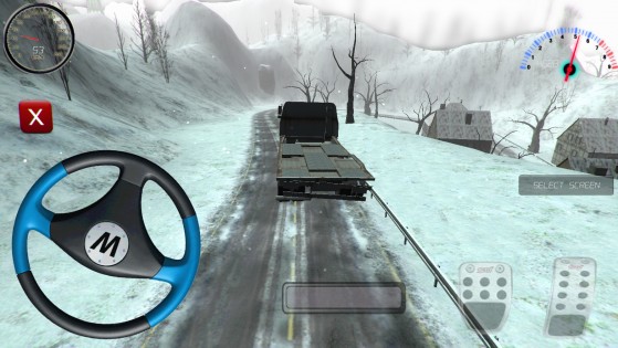 Winter Driving 3D 1.1. Скриншот 16