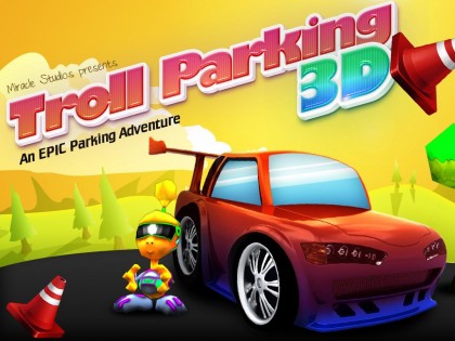 Troll Car Parking 3D Free 2.1. Скриншот 1