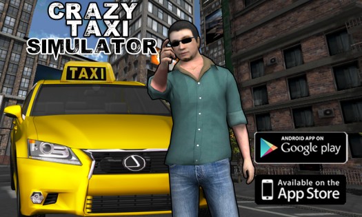 Taxi Crazy Drive Simulator 70. Скриншот 2