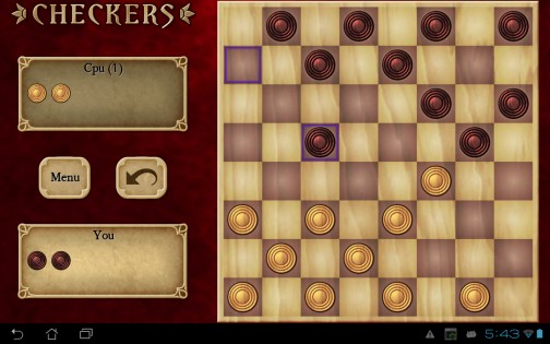 Checkers Free 2.68. Скриншот 3