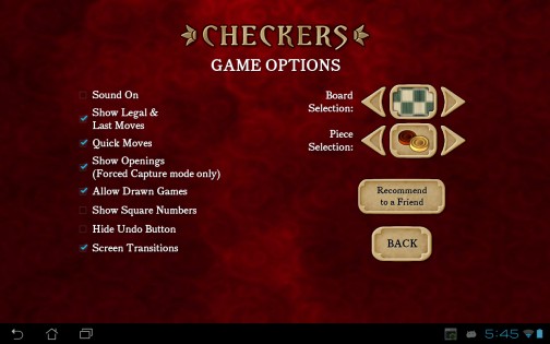 Checkers Free 2.69. Скриншот 14