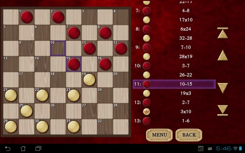 Checkers Free 2.68. Скриншот 19