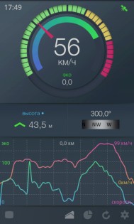 EcoDrive Free Speedometer 1.0.12.2. Скриншот 2