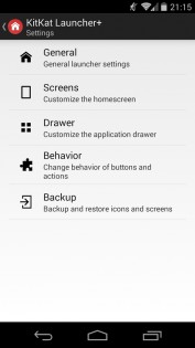 KitKat Launcher+ 1.2.7. Скриншот 4