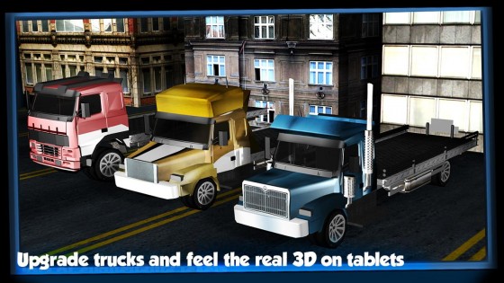 Transporter Truck Driving 3D 4.8. Скриншот 1