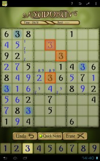 Sudoku Free 2.31. Скриншот 16