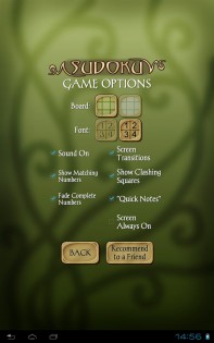 Sudoku Free 2.31. Скриншот 17